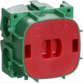 FUGA dse for indmuring grn 1 modul 49 mm dybde