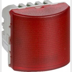 FUGA indsats signallampe LED 24 V, konstant/blink, rd