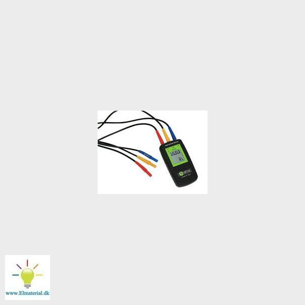 Faseflgetester med LCD, DT 901