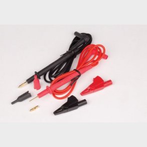 Prveledningsst m, 2/4mm spids & krokodillenb