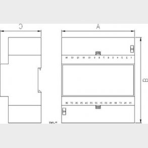 J�vnstr�msforsyning DSD24 220V/24VDC