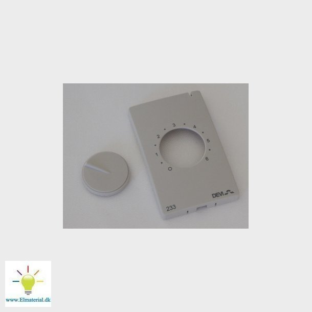 Dksel front til devireg 233 gr