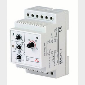 Thermostat devireg 316  -10°+50°C - 2C