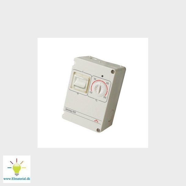 Thermostat devireg 610  -10&deg;C/+50&deg;C 1C