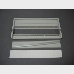 Din-skinneafdkning 3X1,5 modul