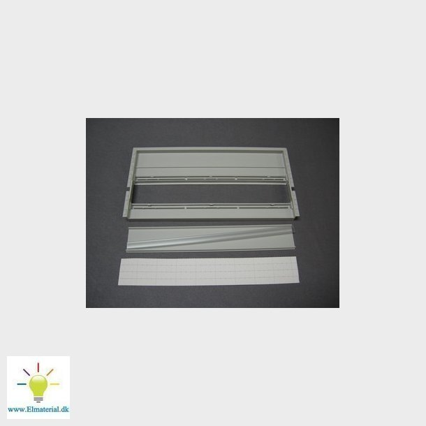 Din-skinneafdkning 3X1,5 modul