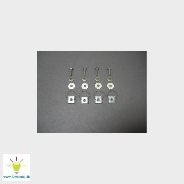 Boltst for skinne C400-1000 4 styk