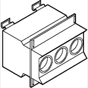 Ila sikring holder D02 3POL