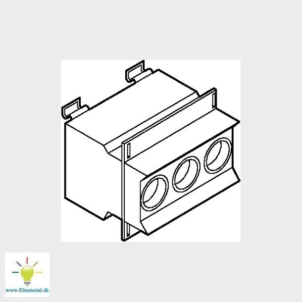 Ila sikring holder D02 3POL