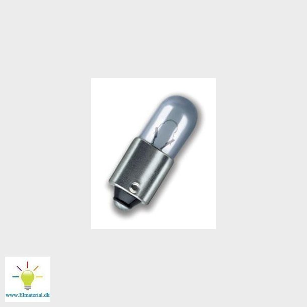 Gldelampe 24V 0,08 A BA9S 10X23 mm