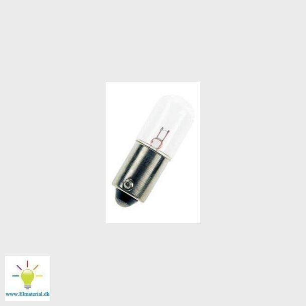 Gldelampe 30V 0,07 A BA9S 10X28 mm