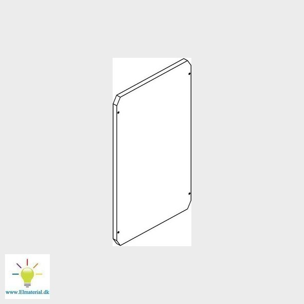 Tabula montageplade for mlertrafo 3X5M