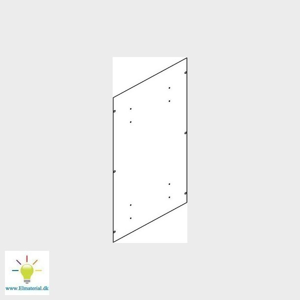 Montageplade for direkte mler 220E4314