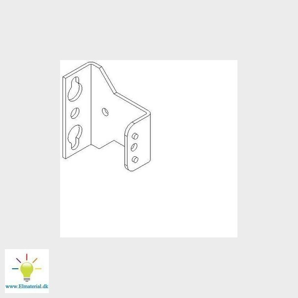 Tabula beslag for din-skinne