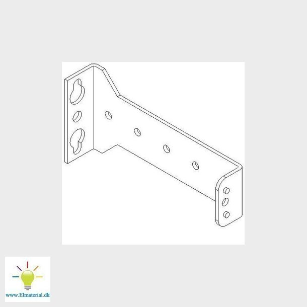 Tabula beslag for din-skinne hj