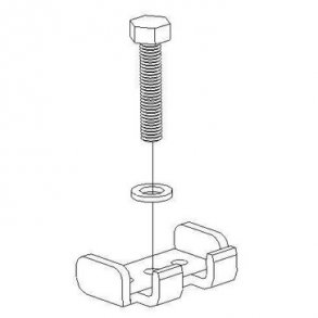 Tabula monteringsset för dörrens bakstycke