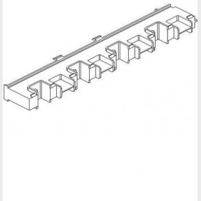 Tabula skinneholder C225 underpart
