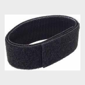 Burrebnd 20mm rulle a 5 meter sort