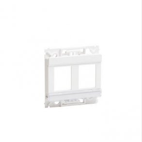 Dataudtag OPUS 1m for 2* keystone montageramme hvid