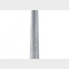 Mast konisk - Jordmonteret - Galvaniseret -  76/60 top - 3m