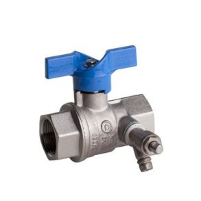 Pettinaroli kuglehane med blt T-greb og aftap muffe/muffe 52EUS 34