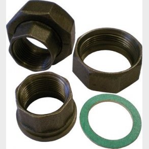 Kriss unionst 2 X 1 1/4 sort jern T/UP/TP32