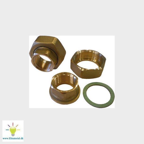 Unionst 1 1/4 messing t/up/tp