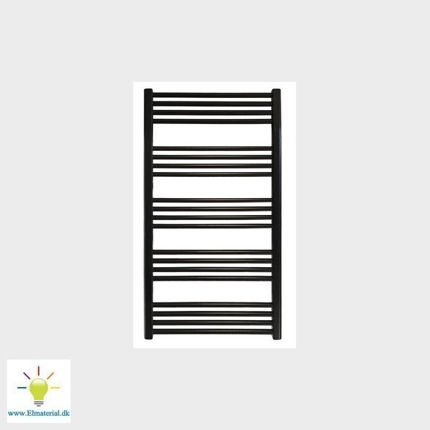 Kriss Space hndkldetrrer 1103 x 500 mm mat sort