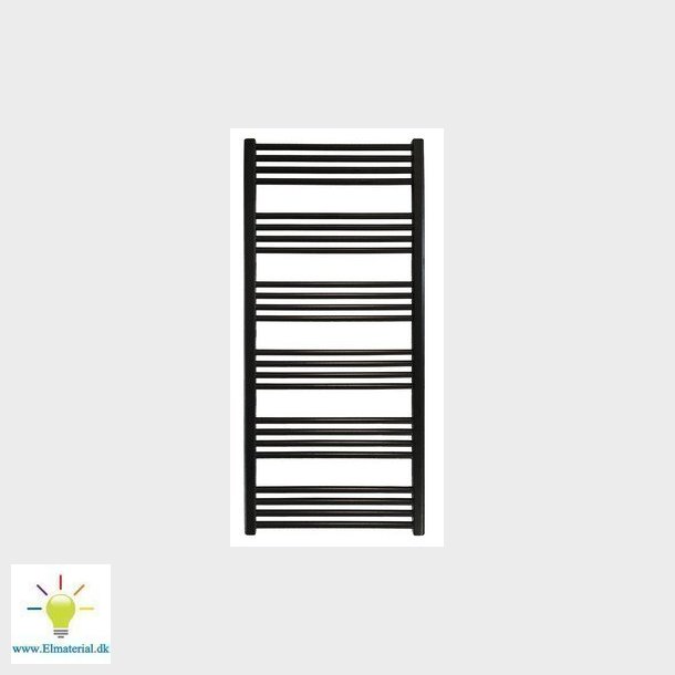 Kriss Space hndkldetrrer 1337 x 600 mm mat sort