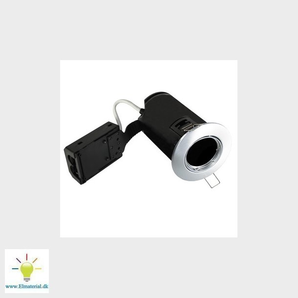 Rosetta High GU10 downlight uden lyskilde, brstet aluminium