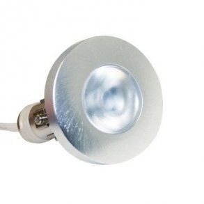 Viola Mini Downlight 350mA, 2W LED 2700K, borstad aluminium
