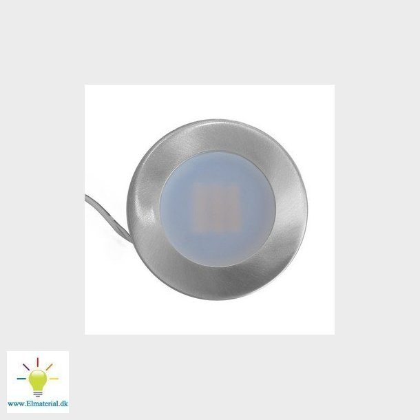 Alina Kabinetbelysning 350mA 2,2W 2700K 200lm Brstet alu Rund