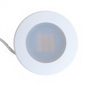 Alina Kabinetbelysning 350mA 2,2W 3000K 210lm Mat hvid Rund