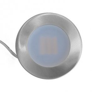 Alina Kabinetbelysning 350mA 2,2W 3000K 210lm Brstet alu Rund