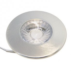 Gabriella Kabinetbelysning 350mA, 40°, 4W LED 2700K, brstet aluminium