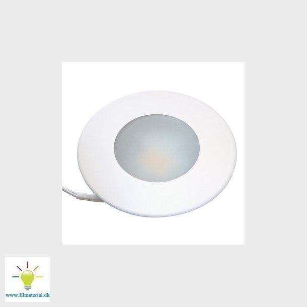 Gabriella Kabinetbelysning 350mA, 90&deg;, 4W LED 2700K, mat hvid