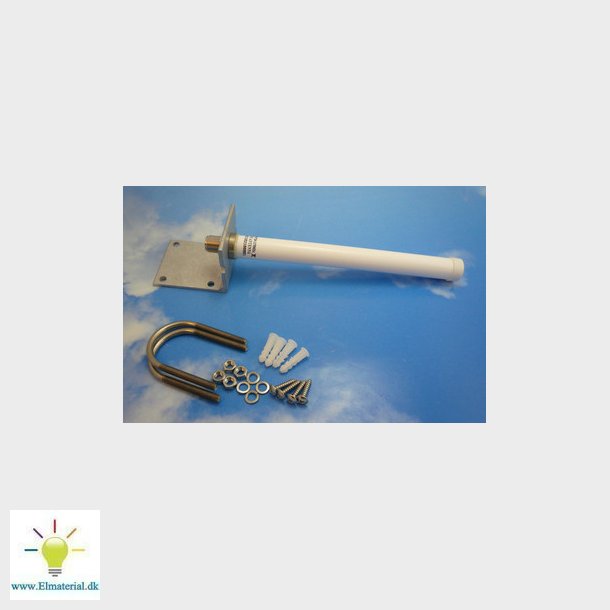 Ekstern GSM/3G antenne inkl monterings beslag N-hun