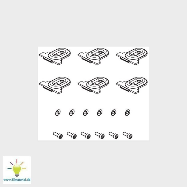 Montagest 6 styk for GP  0150-0000