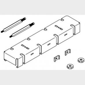 Afdkning skinne holder komplet 0880-0200S