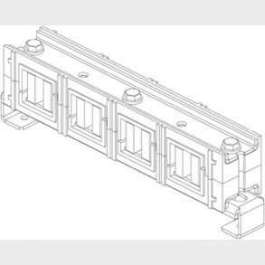 Skinneholder komplet, S2000/S2000HD