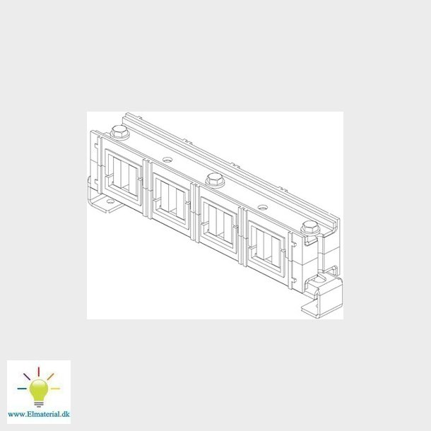 Skinneholder komplet, S2000/S2000HD