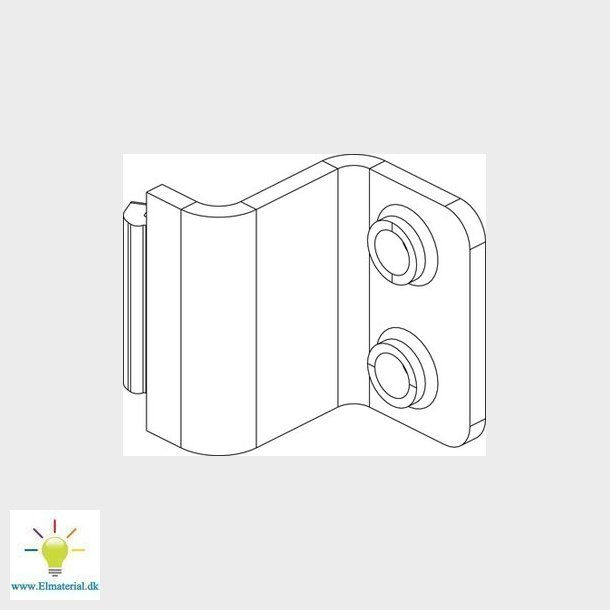 Beslag for lodret afdkning besp