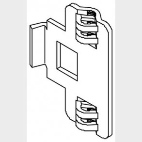 Beslag for vandret bevas