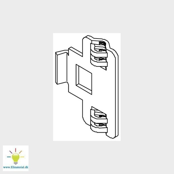 Beslag for vandret bevas