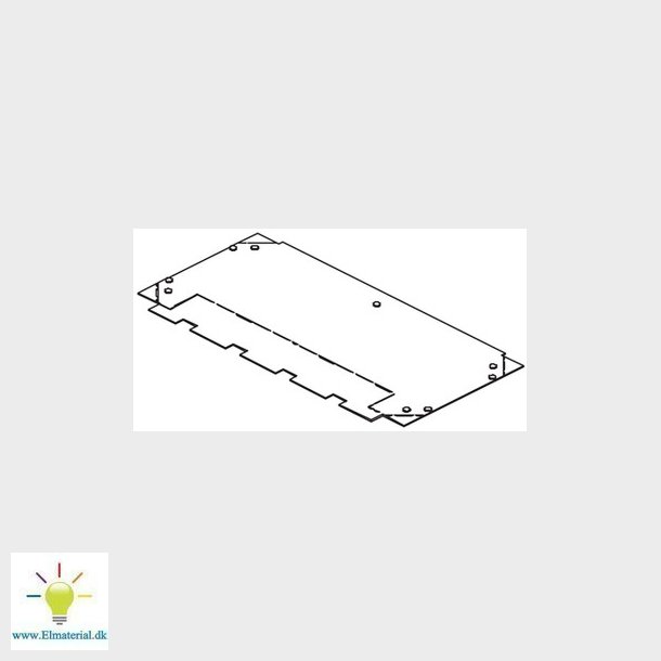 Afdkning vandret VA2x1