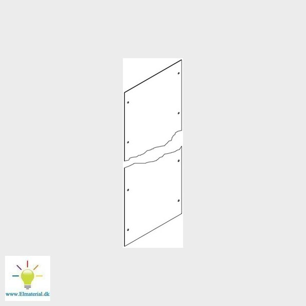 Skilleplade SP         DVSP10X2