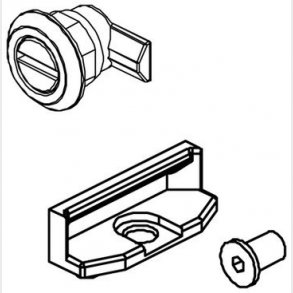 Snapskrue komplet        0720-2001S