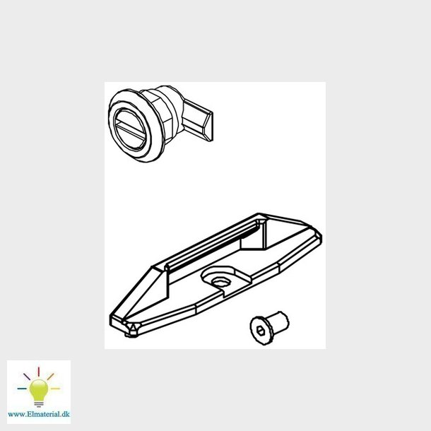 Snapskrue komplet        0701-0002S