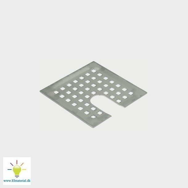 Blucher Metal rist 140 x 140 mm med udskring i kant