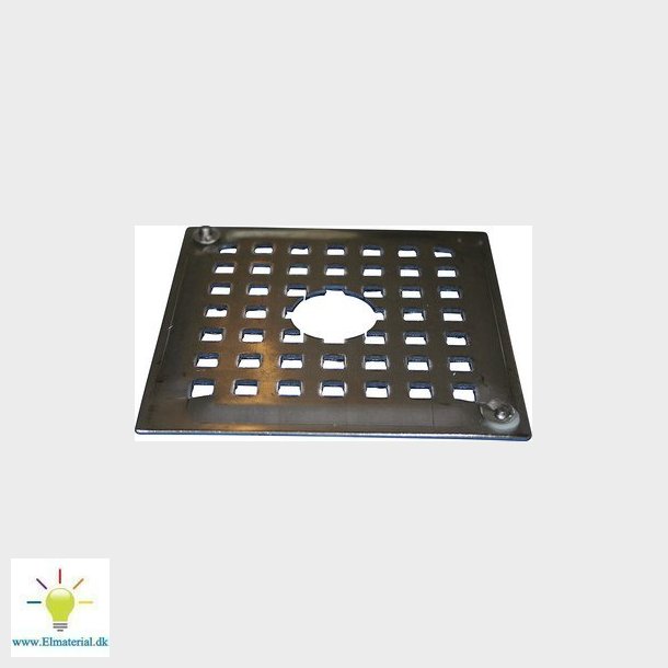 Blucher Metal rist 140 x 140 mm med udskring og skruehuller